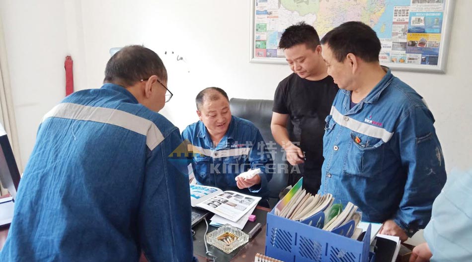 大宝娱乐特瓷赴四川某水泥厂现场勘探以及手艺交流